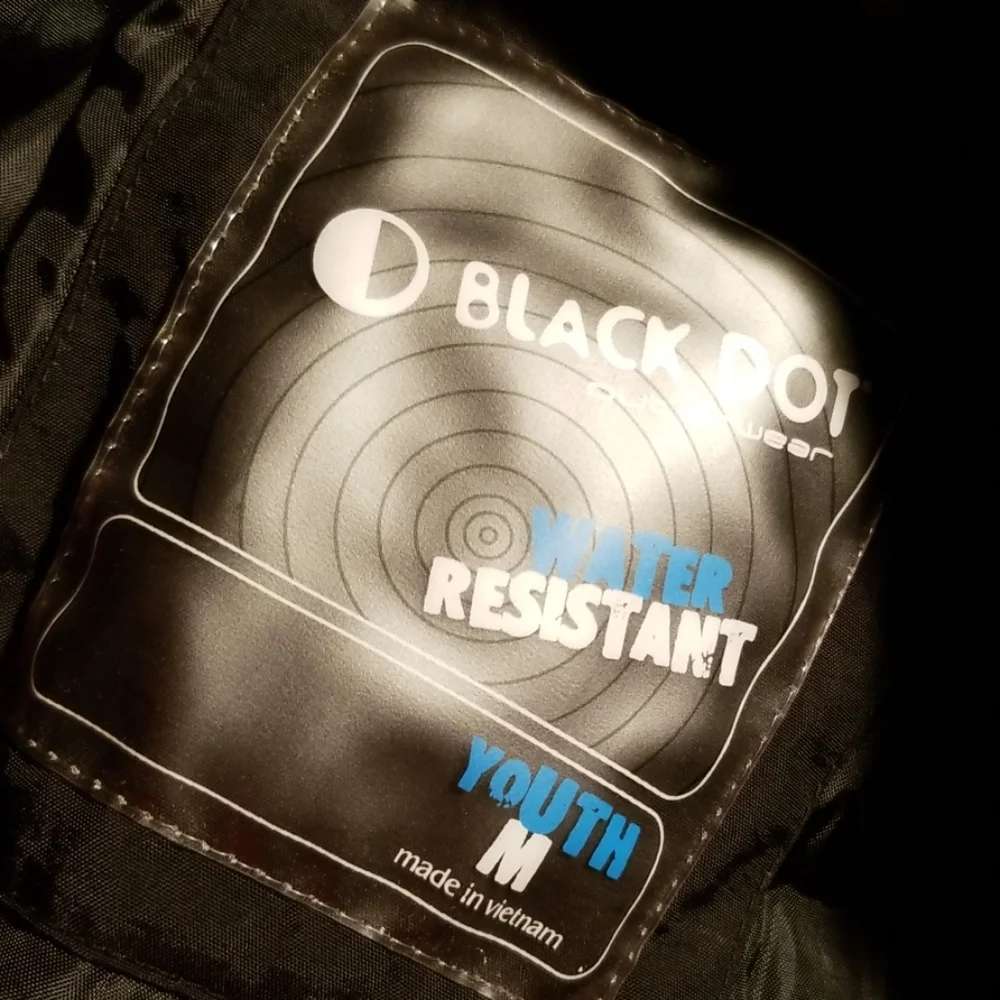 Black dot outerwear med snow‎ pant